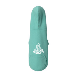 I Kiss on the Mouth Dog Hoodie