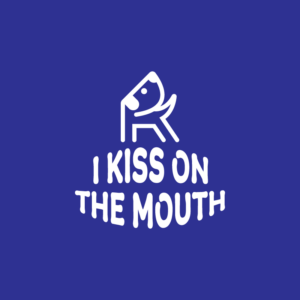 I Kiss on the Mouth Dog Hoodie